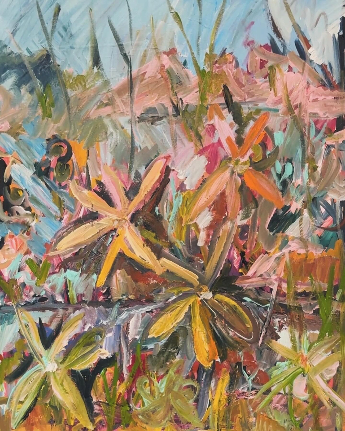 Acrylic on Canvas</br> 51cm x 60cm