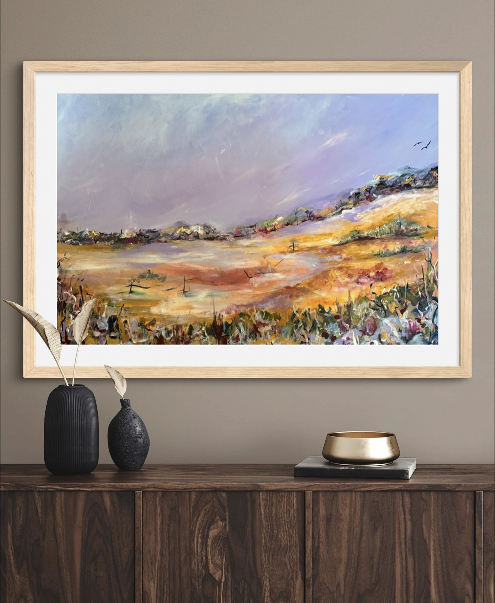 Acrylic on Canvas</br> 60cm x 91cm
