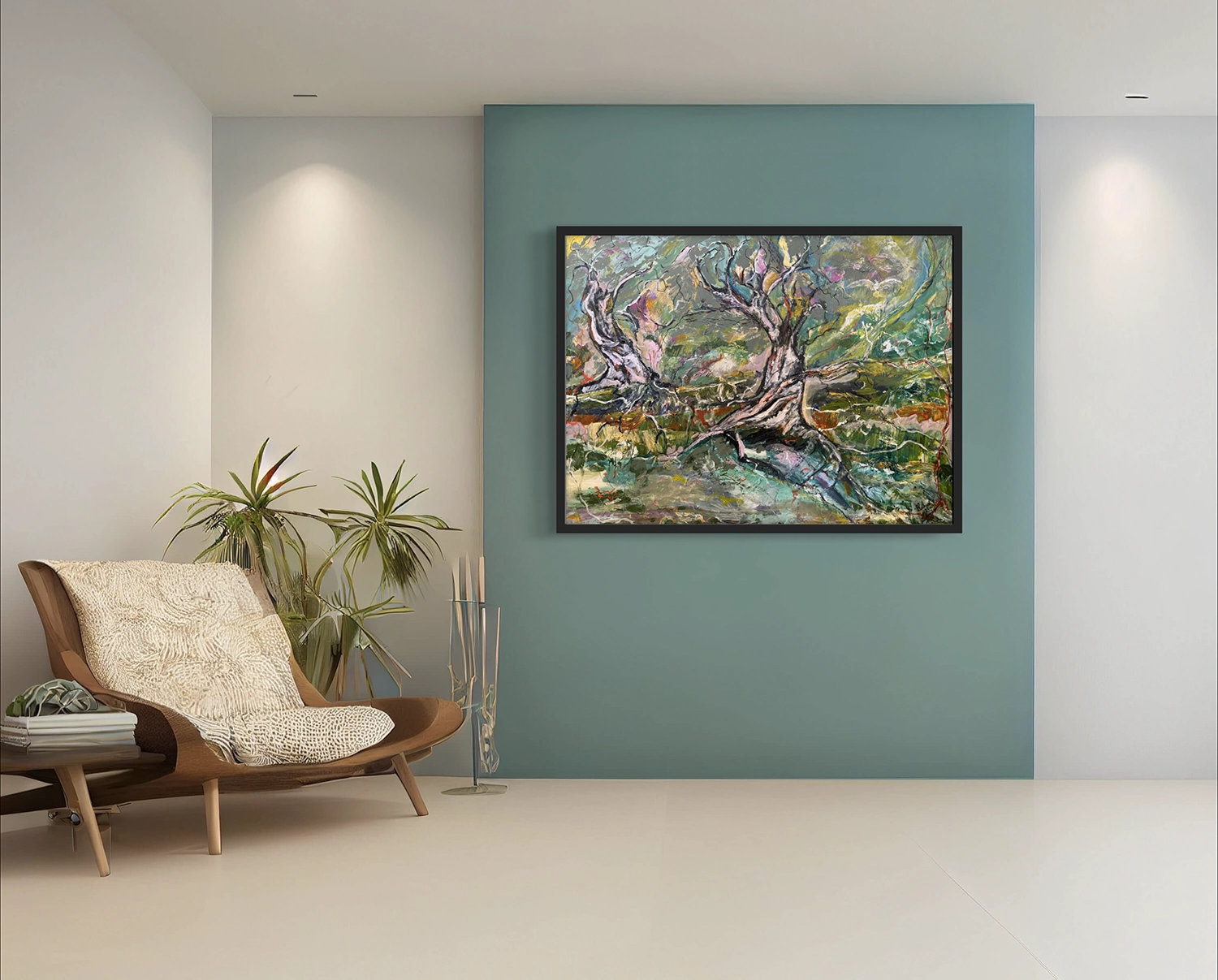 Acrylic on Canvas</br>