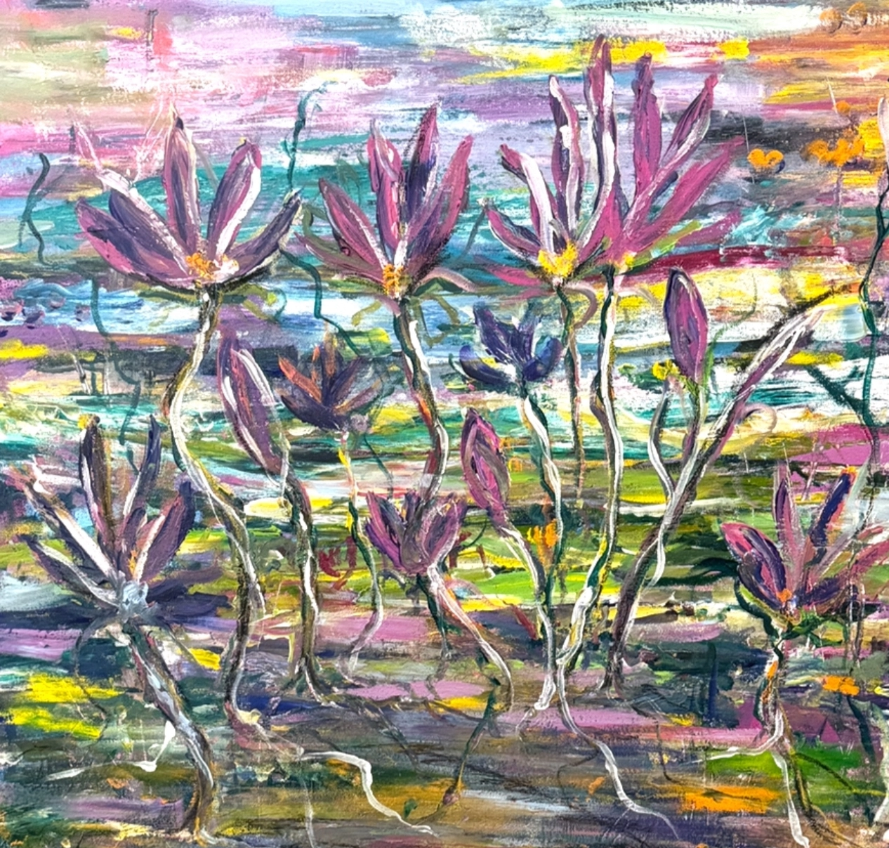 Acrylic on Canvas</br> 60 x 60 cm