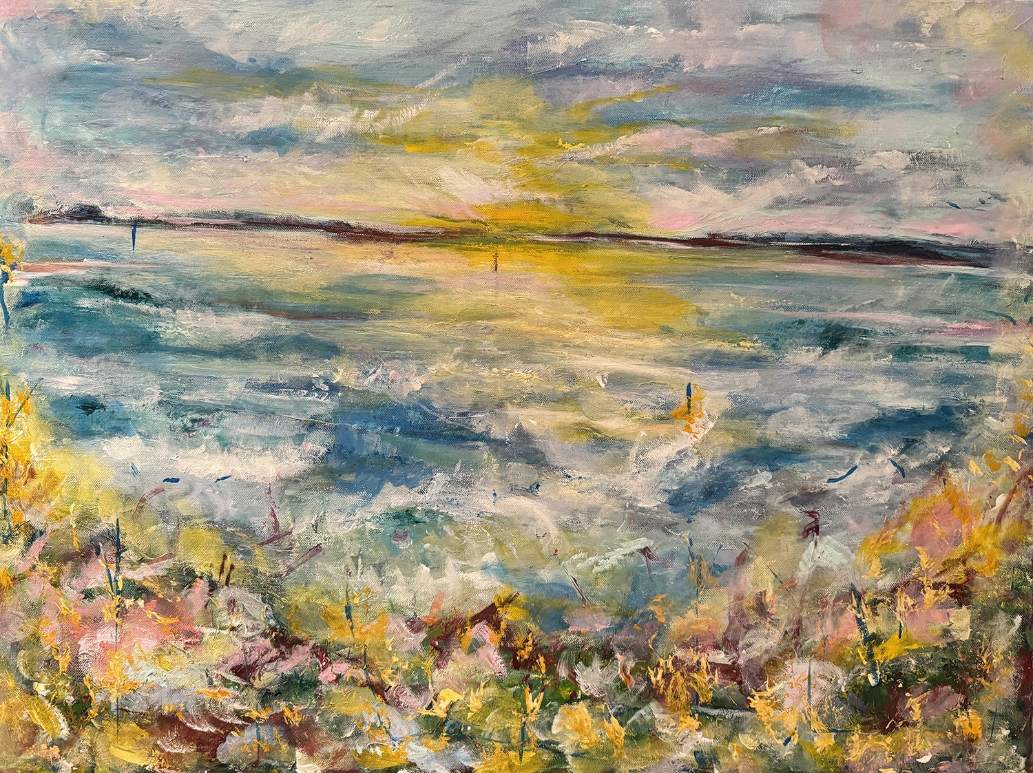 Acrylic on Canvas</br> 80cm x 60cm