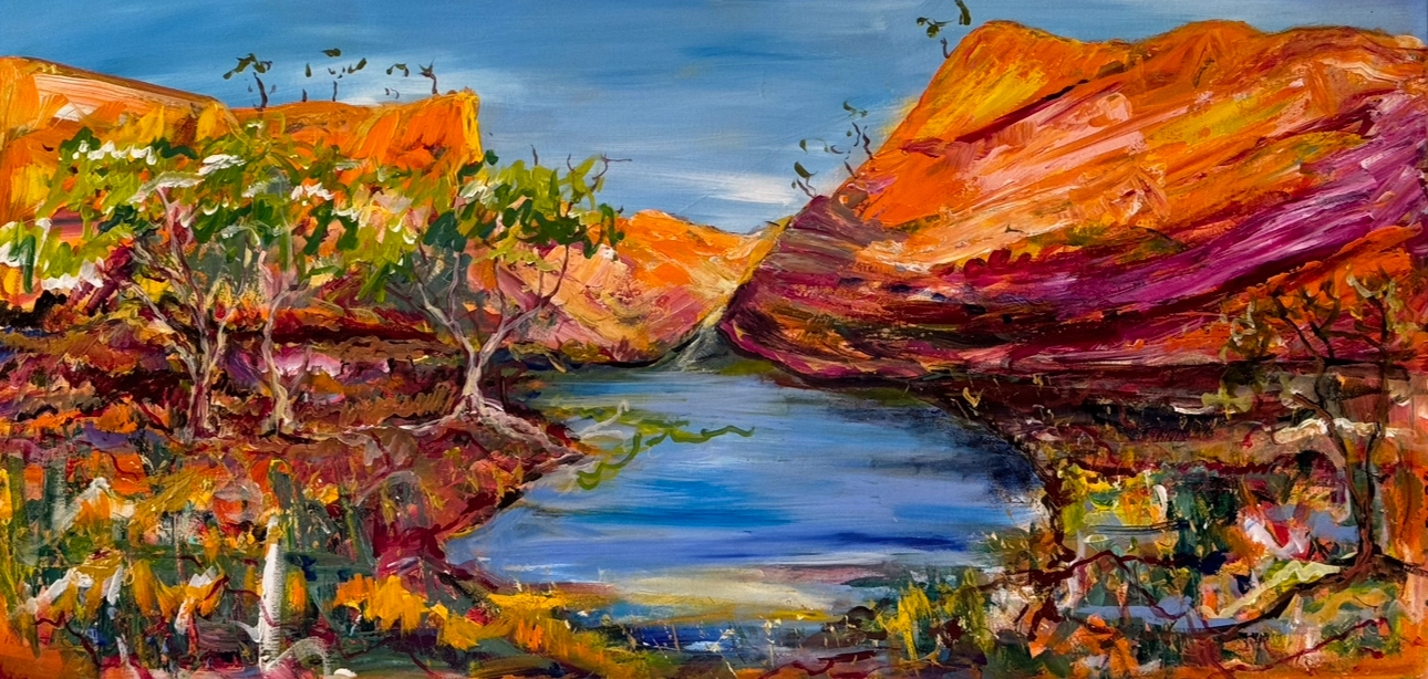 Acrylic on Canvas</br> 101.6cm x 51cm