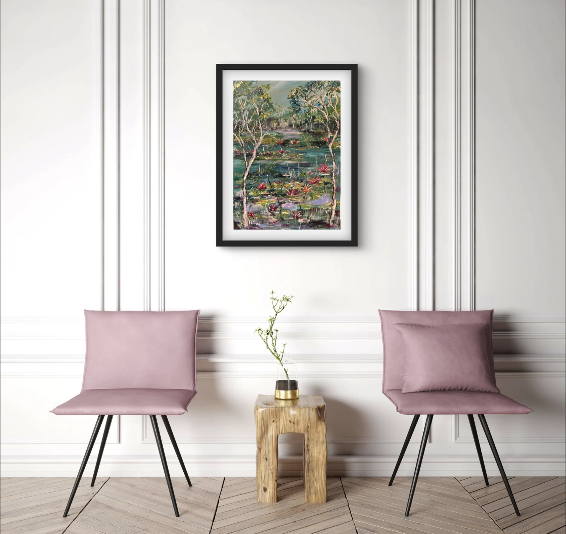 Acrylic On Canvas Room</br> 51cm x 71cm